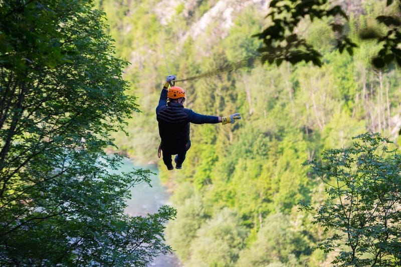 Bled: Europe's Longest Zipline Adventure over Dolinka River - Seven cables, seven different views