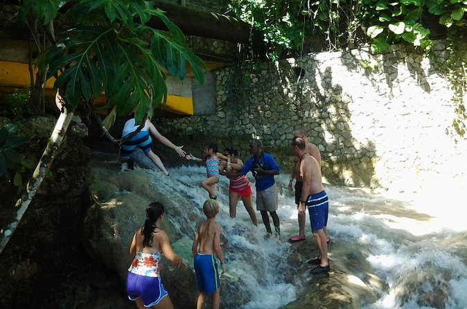 Blue Hole, Zipline and Dunn's River Falls from Falmouth - A full six hours from Falmouth