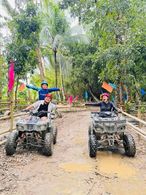 Boracay: ATV, Sky Bike and Zipline Adventure with Pickup - Testing your nerve on the sky bike