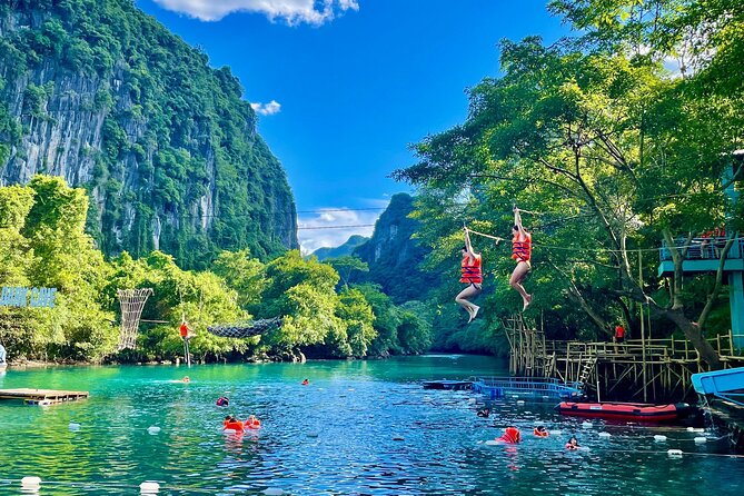 Botanic Garden - Paradise Cave - Zipline - Mudbath at Dark Cave - Starting in Phong Nha’s tropical forest