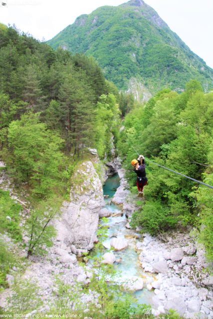 Bovec: Canyon Učja — The Longest Zipline Park in Europe - The views toward Soča Valley and Triglav