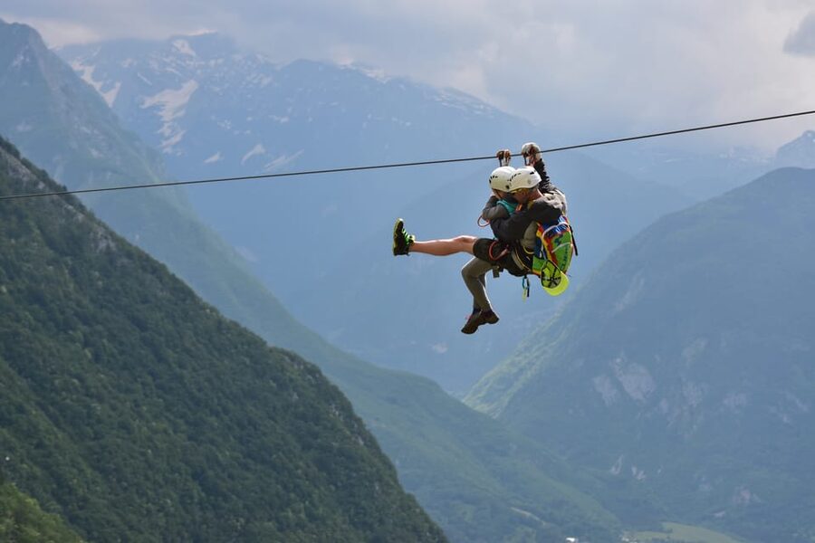 Bovec: Panoramic Zipline Tour - Starting in the center of Bovec