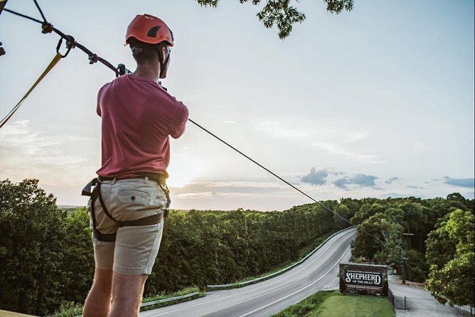 Bransons Best Zipline - Great Woodsman Canopy Tour - A Canopy Tour Above Shepherd of the Hills