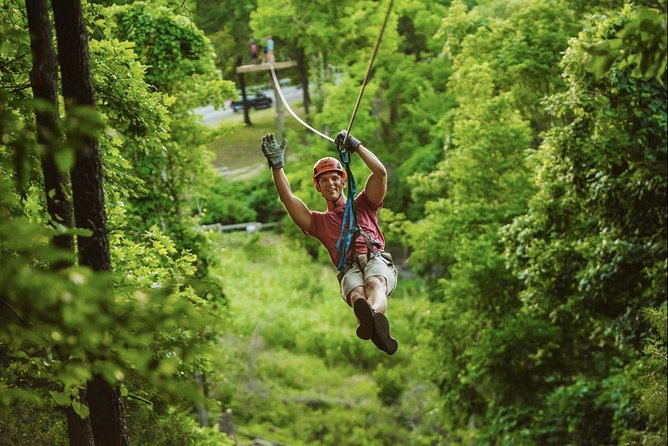 Bransons Best Zipline - Great Woodsman Canopy Tour - A Family-Friendly Course With Real Rules