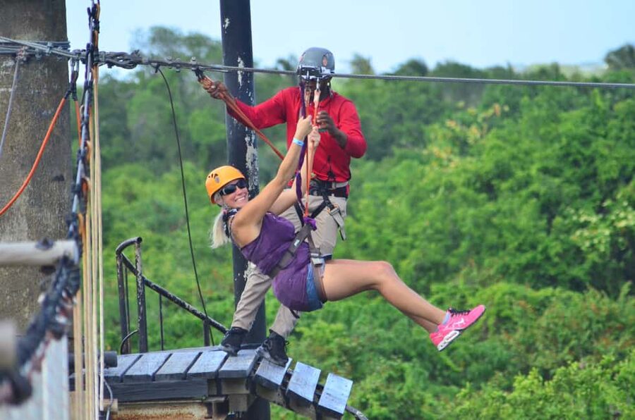 Buggy Ride, Zipline Splash & Waterfall Pool Combo with Lunch - Transport and timing require a little discipline