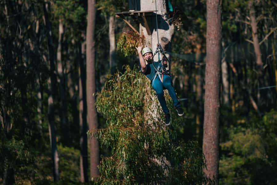Busselton: Forest Adventure with Zip Lining and Rope Course - Timing, weather and what to pack