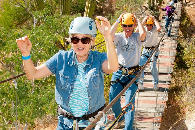 Cabo Zip-line and Rappelling Adventure - Views of Baja, not just a thrill ride