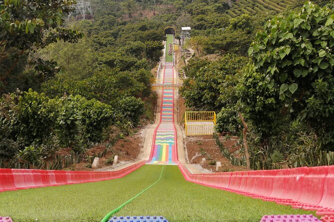 Cafe Albania Bike Zipline, Rainbow Slide, Wings Swing, Hotsprings - What your guide adds to the experience