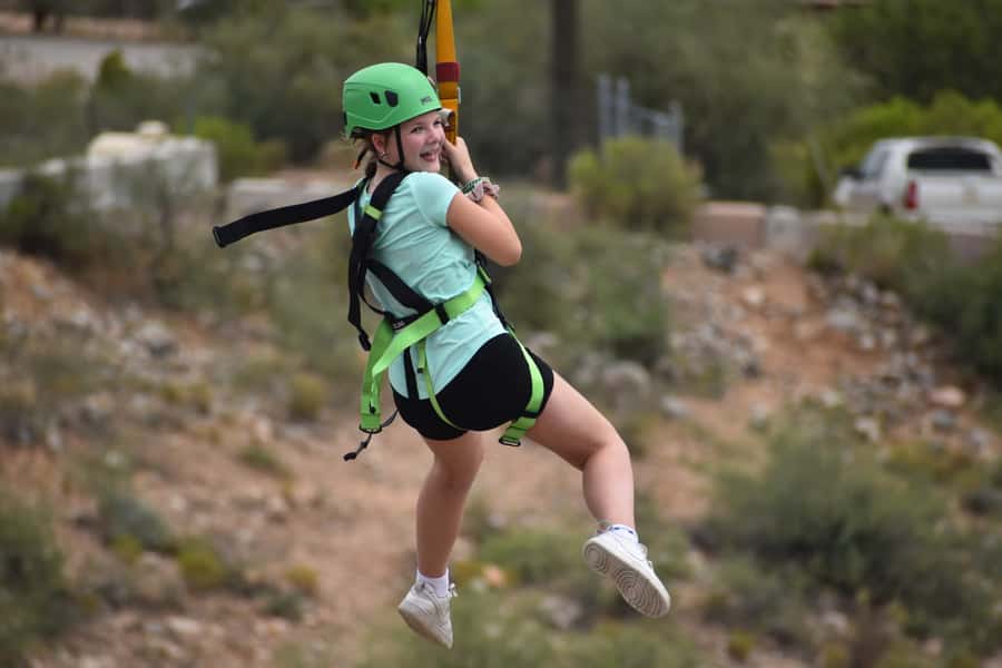 Camp Verde: Predator Zip Lines Guided Tour - Wide views beyond the enclosures
