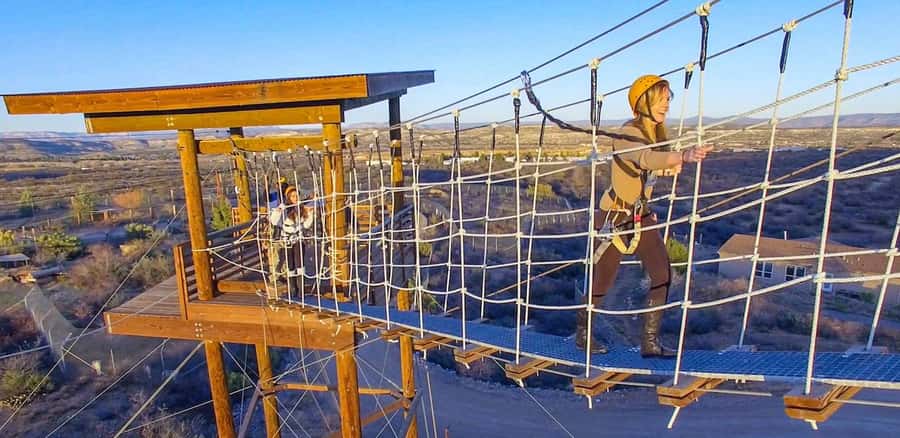 Camp Verde: Predator Zip Lines Guided Tour - Guides make the first launch easier