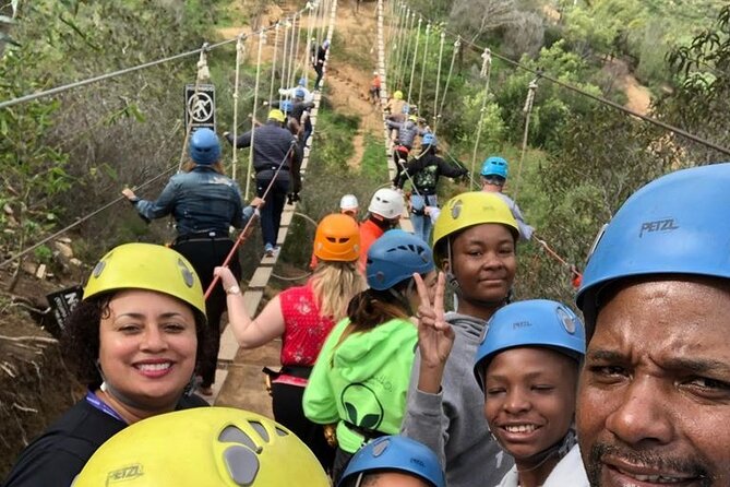 Canadas Zipline Canopy Tour + Bufadora w Private Port Pick up - Las Cañadas: five ziplines and five bridges