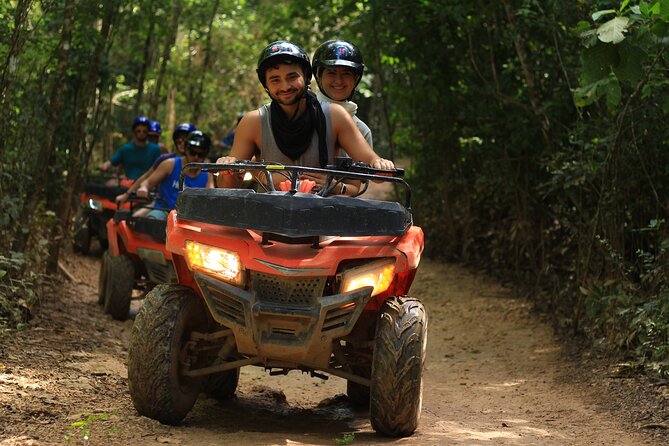 Cancun Adrenaline Rush; ATV, Zipline and Cenote discovery - Ziplines and hanging bridges through the forest