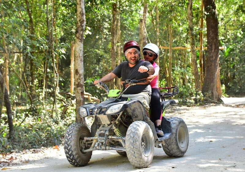 Cancun: Amazing Horseback Riding Tour, Cenote, Zipline & ATV - Tacos, water, and the practical food break