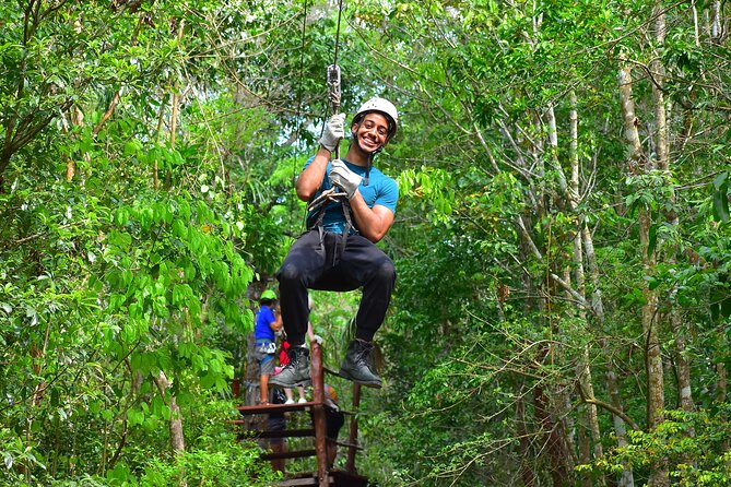 Cancun Best ATV Tour, Ziplines and Cenote Swim with Lunch - The ATV ride: muddy fun, not a long trail expedition