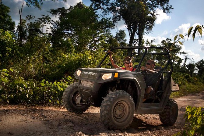 Cancun Combo Tour: Zipline and Off-Road Buggy Adventure - Swimming in Lukama Cenote