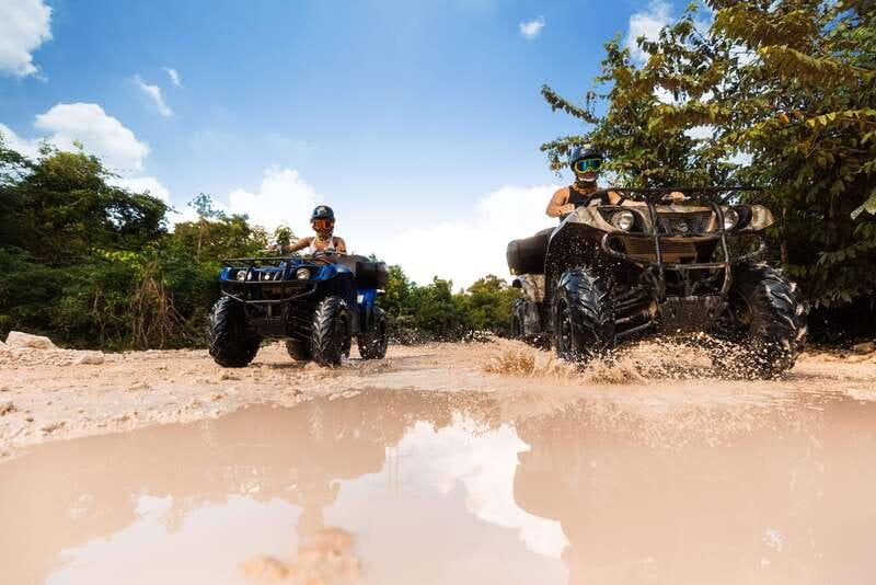 Cancun: Jungle ATV Tour, Ziplining, and Cenote Swim - Cooling off at Cenote Verde Lucero