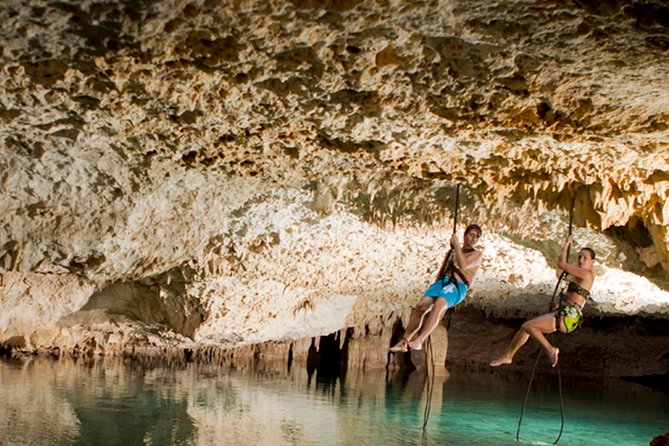Cancun Jungle Tour: Tulum, Cenote Snorkeling, Ziplining, Lunch - Zip lines, rappelling, and the cenote
