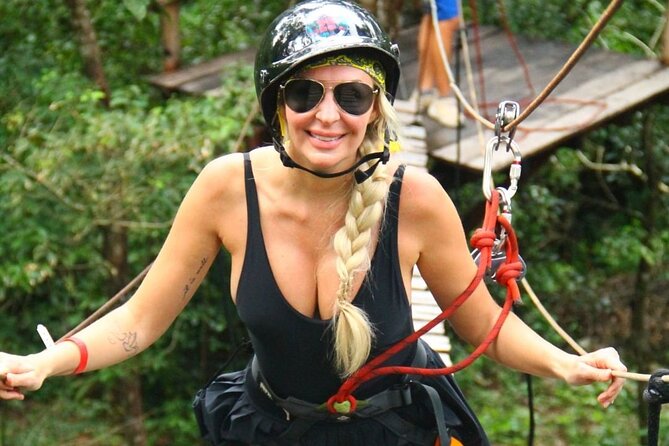 Cancun Off-road: ATVs trip, Ziplines, Cenote swim & Tasty Snacks - A clear-water cenote after the action