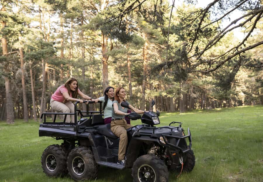 Cancun: Tropical ATV Tour with zip lines and swimming in Cenote - Tacos, tequila, and a quick taste of local flavor