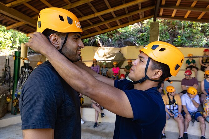 Canopy Los Veranos Zipline - Cooling off in natural pools and water slides