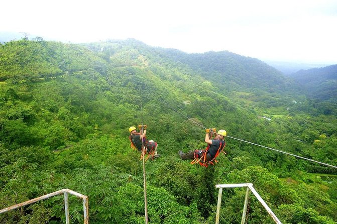 Canopy Tour with Superman and Tarzan Swing in La Fortuna - Flying above a 500-acre cloud forest