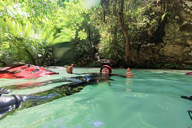 Canyoning and Zipline in Polylimnio Waterfalls - Rappelling beside the biggest waterfall