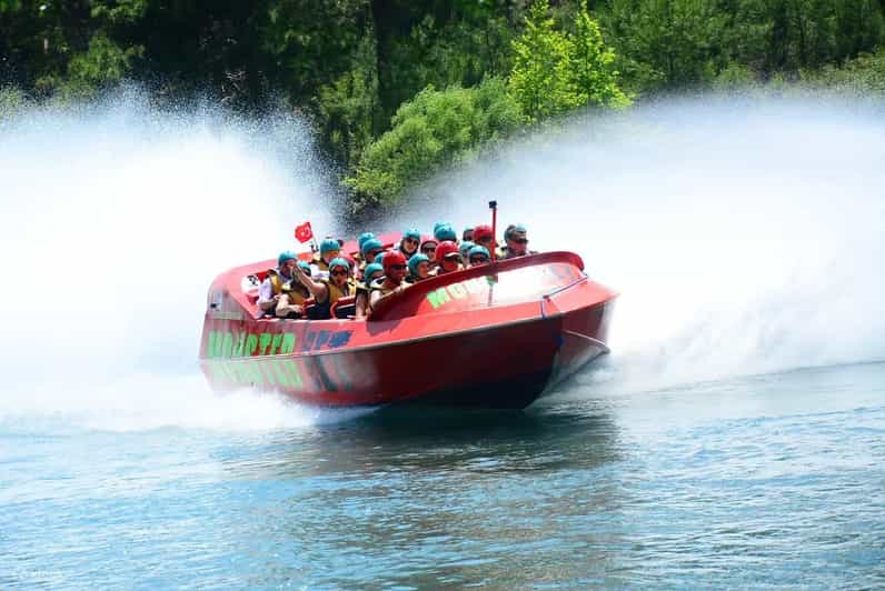 Cappadocia: Zipline, Jetboat, and Monster Safari Adventure - The zipline above Avanos Lake