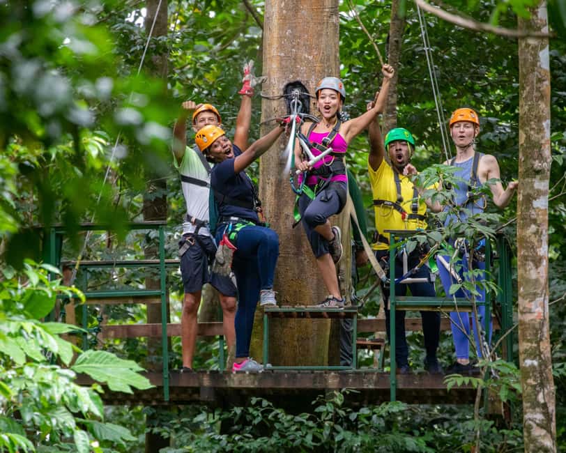 Castries, St. Lucia - Adrenaline Zipline - Eight ziplines above Saint Lucia’s rainforest