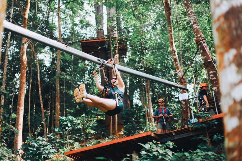 Chiang Mai: Jungle Flight Zip Line Roller Coaster - Getting fitted and learning the safety routine