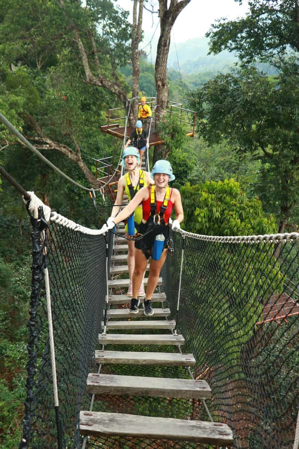 Chiang Mai: Kingkong Smile Zipline with Lunch and Transfers - Kingkong Smile Zipline in the Chiang Mai mountains