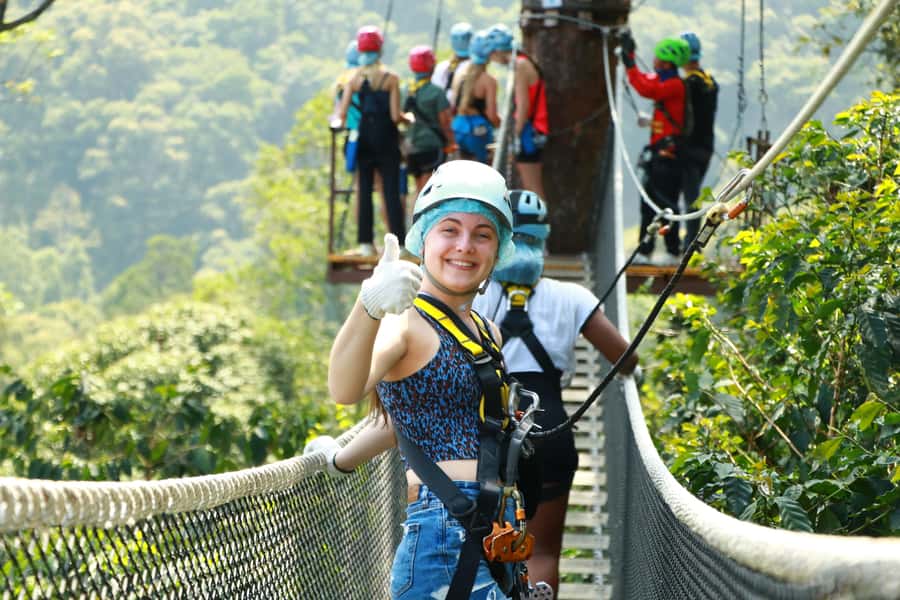 Chiang Mai: Kingkong Smile Zipline with Lunch and Transfers - Ultimate or Extreme: choose before the longest lines
