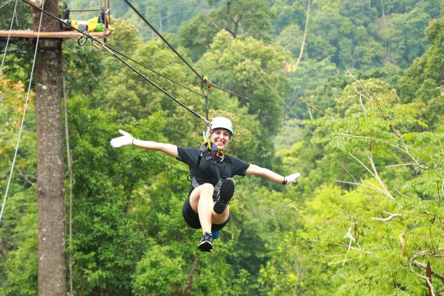 Chiang Mai: Kingkong Smile Zipline with Lunch and Transfers - What the $61 price really covers