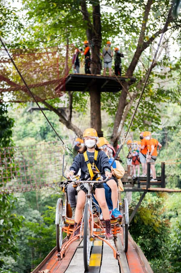 Chiang Mai: Pongyang Jungle Coaster and Zip Line Tour - Choosing a package without paying for extras you cannot use