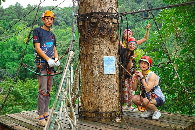 Chiang Mai Sky Hawk Zipline Adventure in the Jungle Canopy - Lunch, water, and the end of the outing