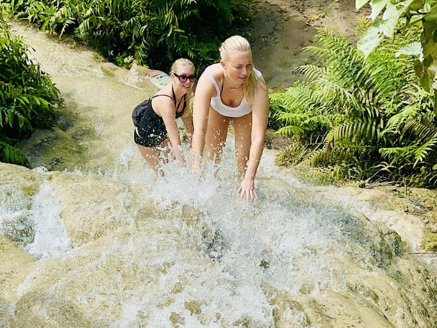 Chiang Mai: Sticky Waterfall and Zipline Adventure Day Trip - Walking up Bua Tong Sticky Waterfall