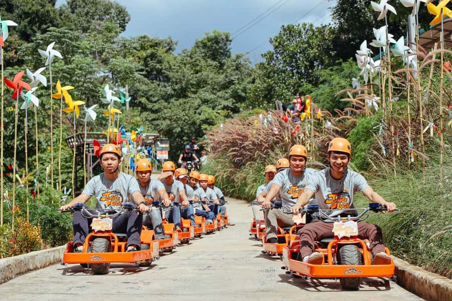 Chiang Mai: Zipline Adventure at Skyline Jungle Luge - A six-hour escape from Chiang Mai