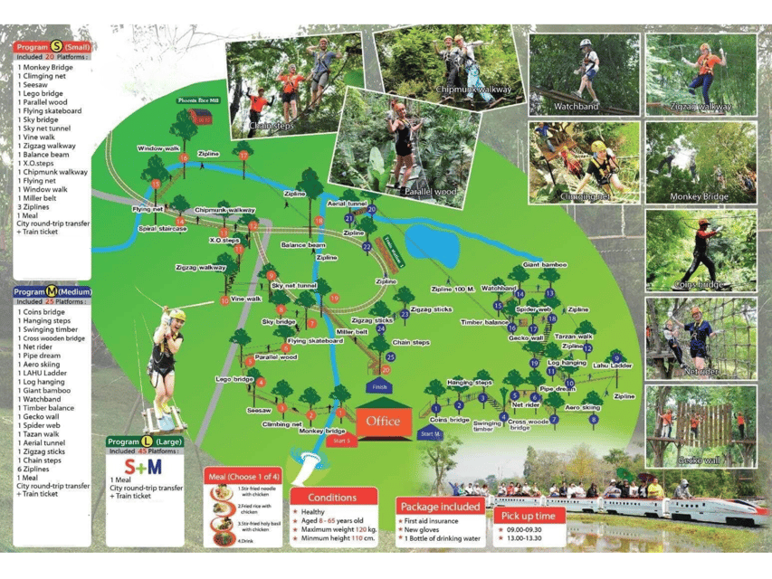Chiang Mai: Zipline adventure with lunch & city hotel pickup - My verdict: book it for convenience, not for a giant zipline
