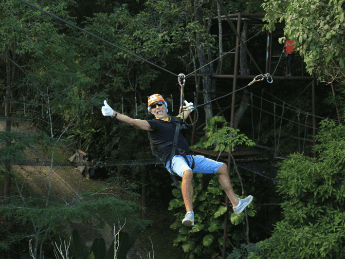Chiang Mai: Zipline adventure with lunch & city hotel pickup - Pickup from Chiang Mai and the move to Mae Rim