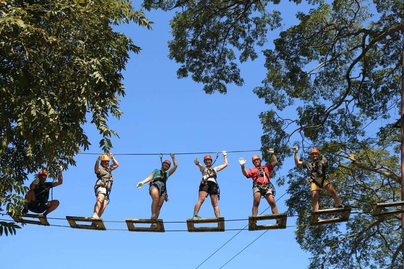 Chiang Mai: Zipline & High Rope Park with Lunch & Transfer - Choosing Between Jungle Ziplines and High Ropes