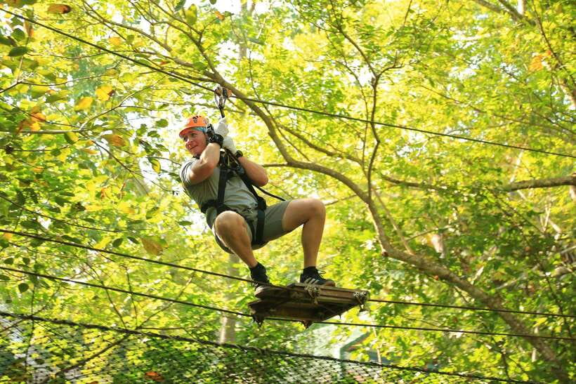 Chiang Mai: Zipline & High Rope Park with Lunch & Transfer - What the Jungle Course Feels Like