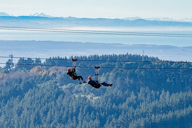 Christchurch Zipline Tour - The views are part of the ticket