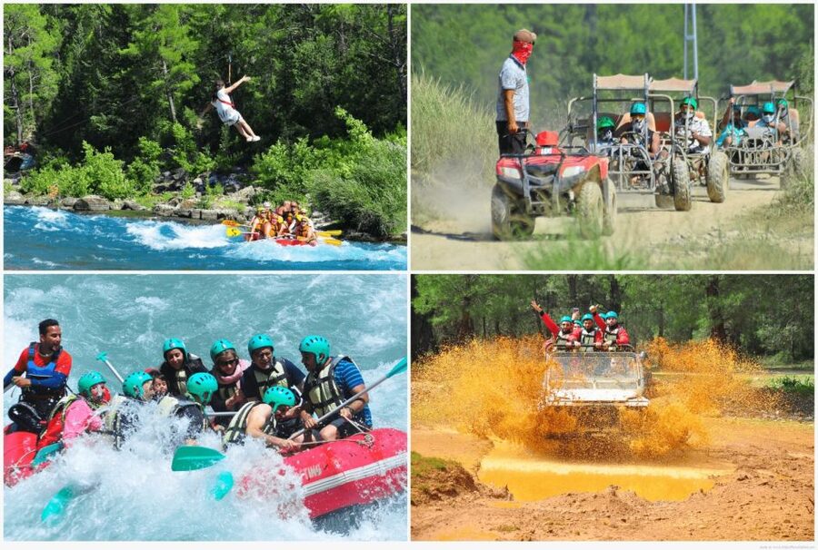 City of Side: Rafting, Zipline, Jeep, Buggy and Quad Combo - What to pack for a smoother day