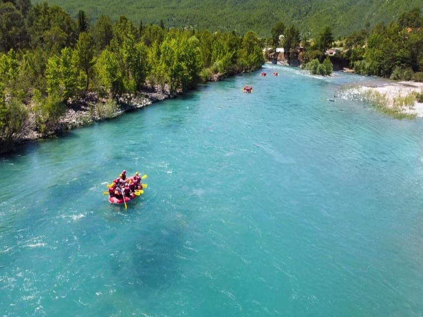 City of Side: Rafting, Zipline, Quad & Jeep (Buggy Optional) - Ziplining over the canyon