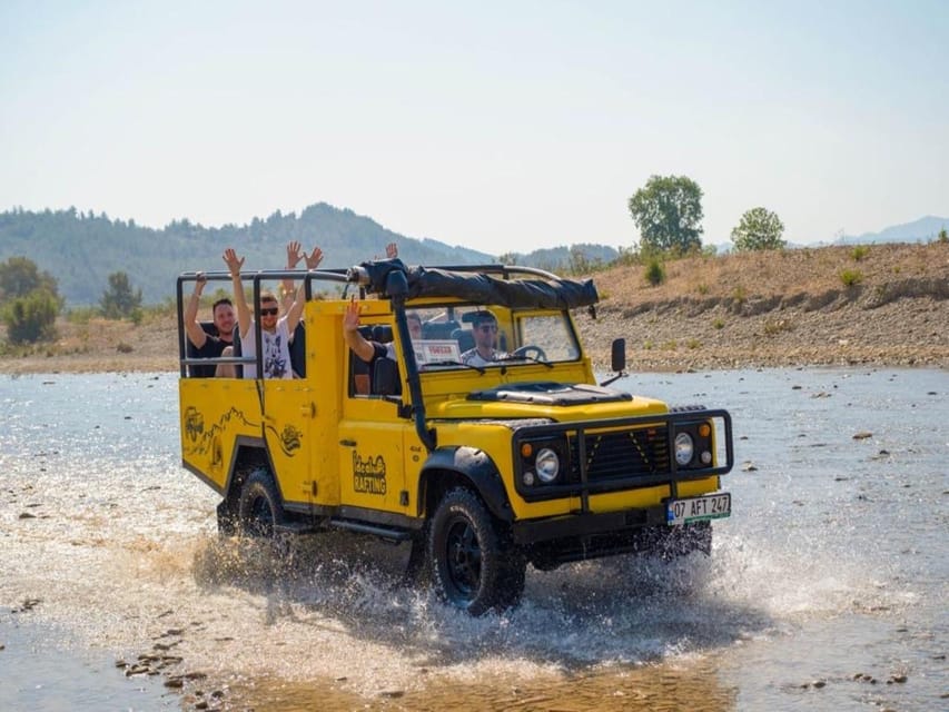 City of Side: Rafting, Zipline, Quad & Jeep (Buggy Optional) - Lunch, free time, and the practical rhythm of the day