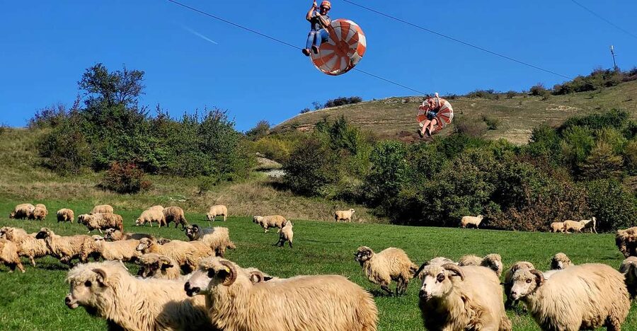 Cluj: Outdoor Activities Day Trip with Zip Line and Hike - From Cluj-Napoca to the gorge