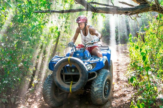 Coba Adventure: ATV, Rappel, Ziplines, Cenote, Archeological Zone Tour - A packed day from Tulum to Coba