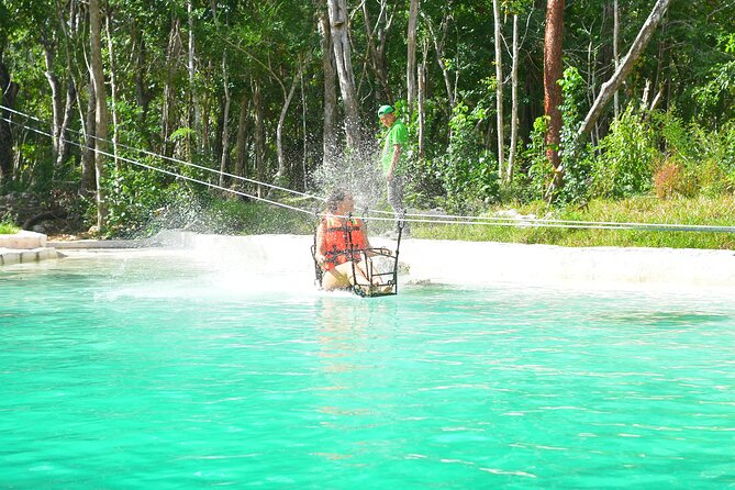 Combo-Adventure: ATV, Ziplines, Rappel and Cenote with Lunch - Meeting at Super Akí in Tulum