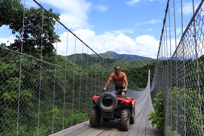 Combo ATV Jorullo Bridge + zip lines + mule ride - Why this Puerto Vallarta adventure works