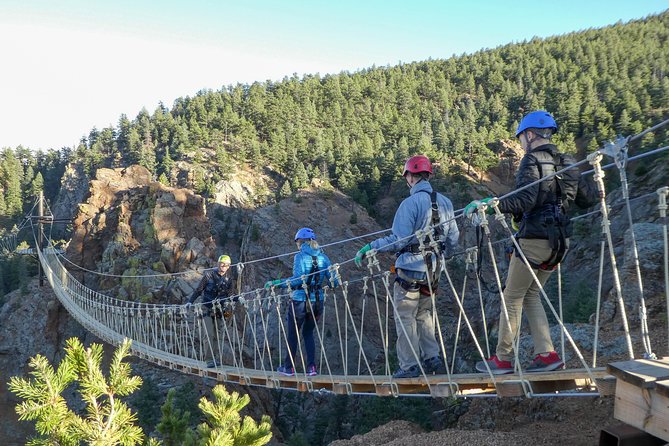 Combo Course Zipline Tour - Ground school before the first platform