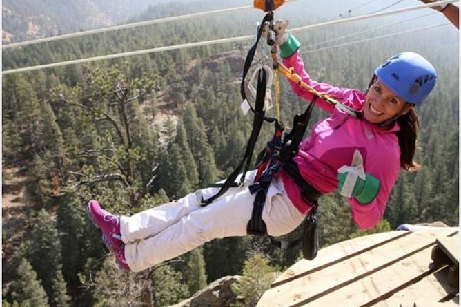 Combo Course Zipline Tour - The bridges and the 180-foot rappel